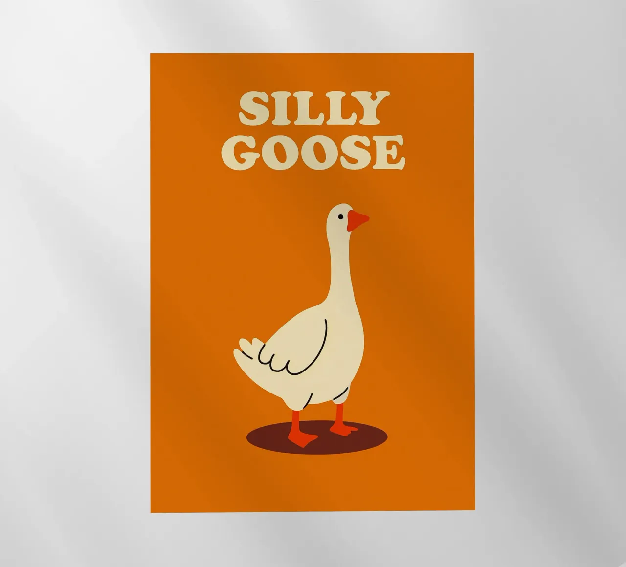 L'oca sciocca pellicola backlit da the gan gan