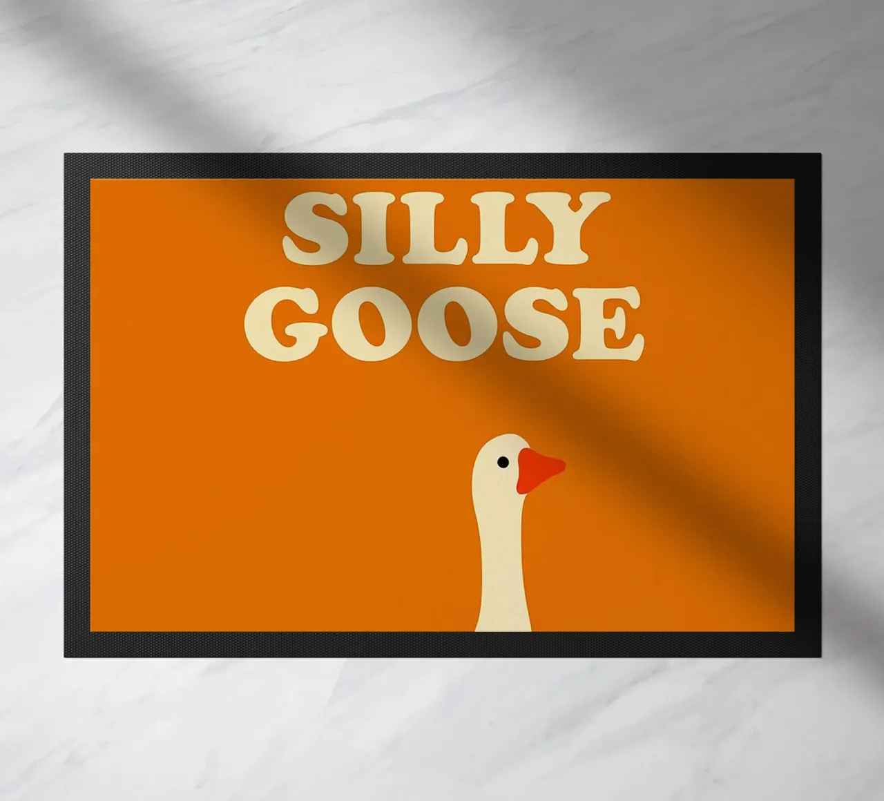 Silly Goose doormat by the gan gan