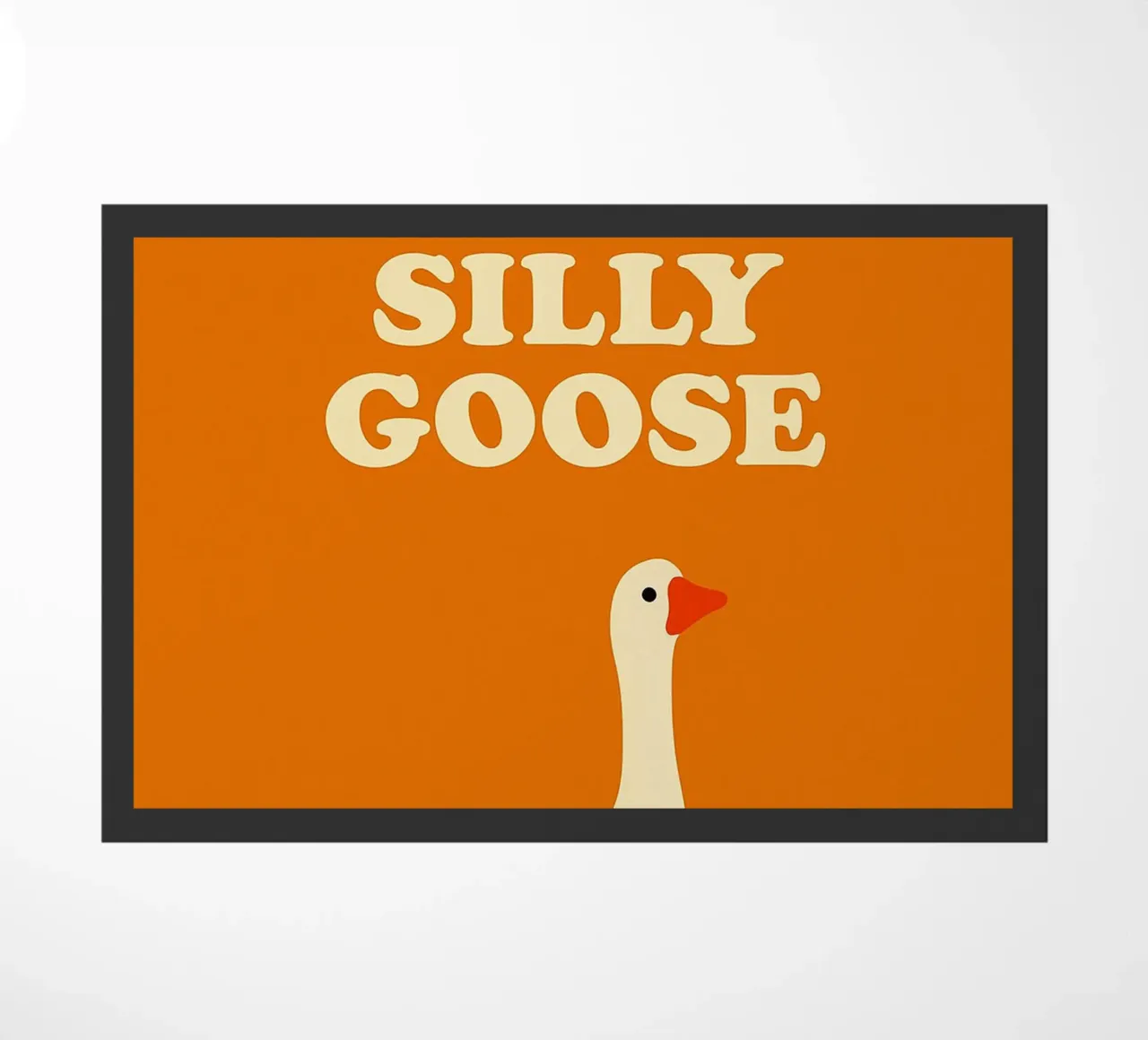 Silly Goose doormat by the gan gan