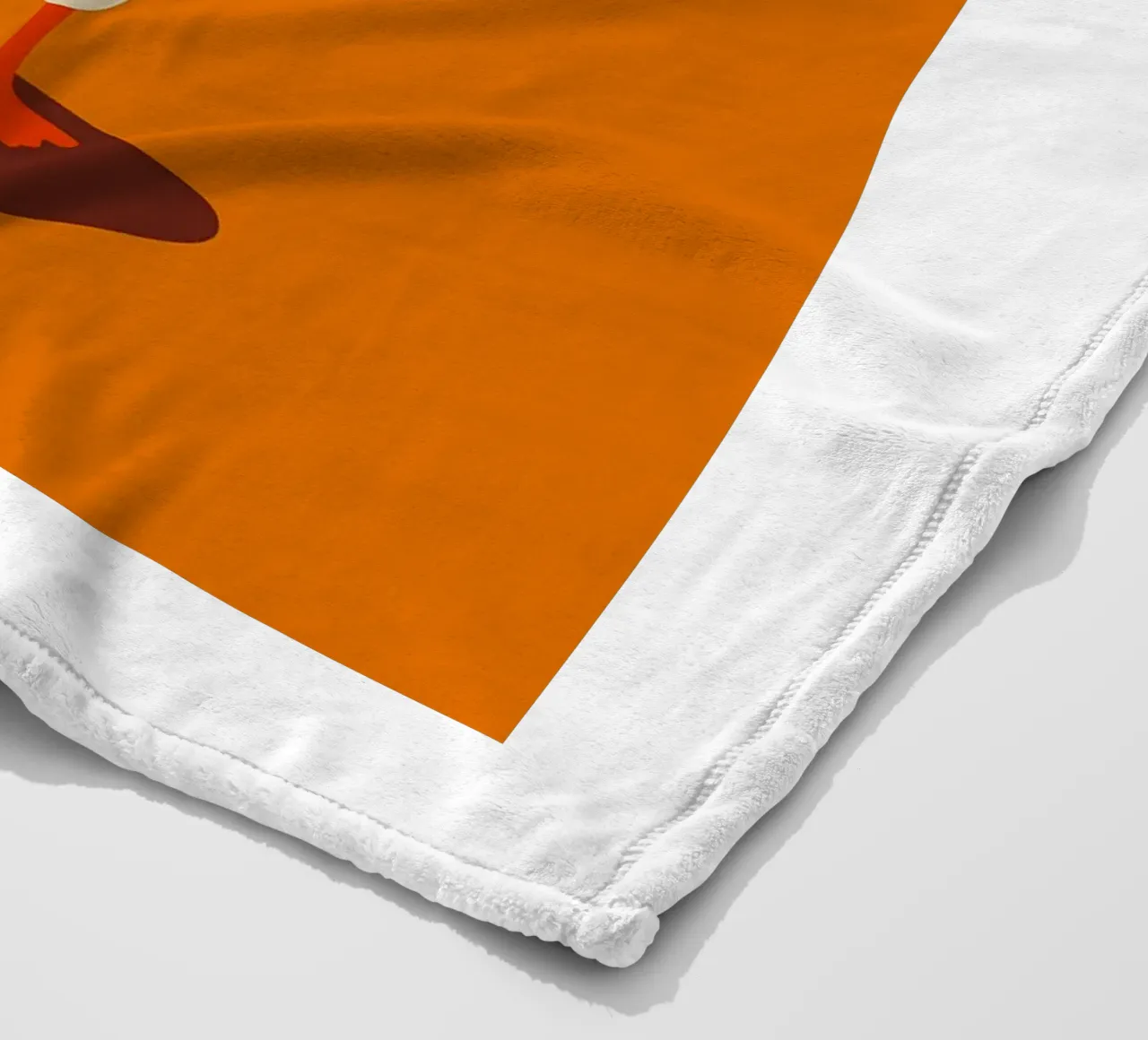 L'oca sciocca coperta in pile da the gan gan