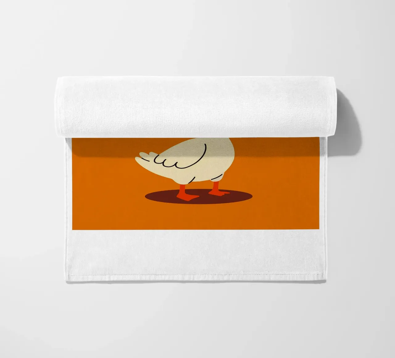 Gekke gans strandhanddoek van the gan gan