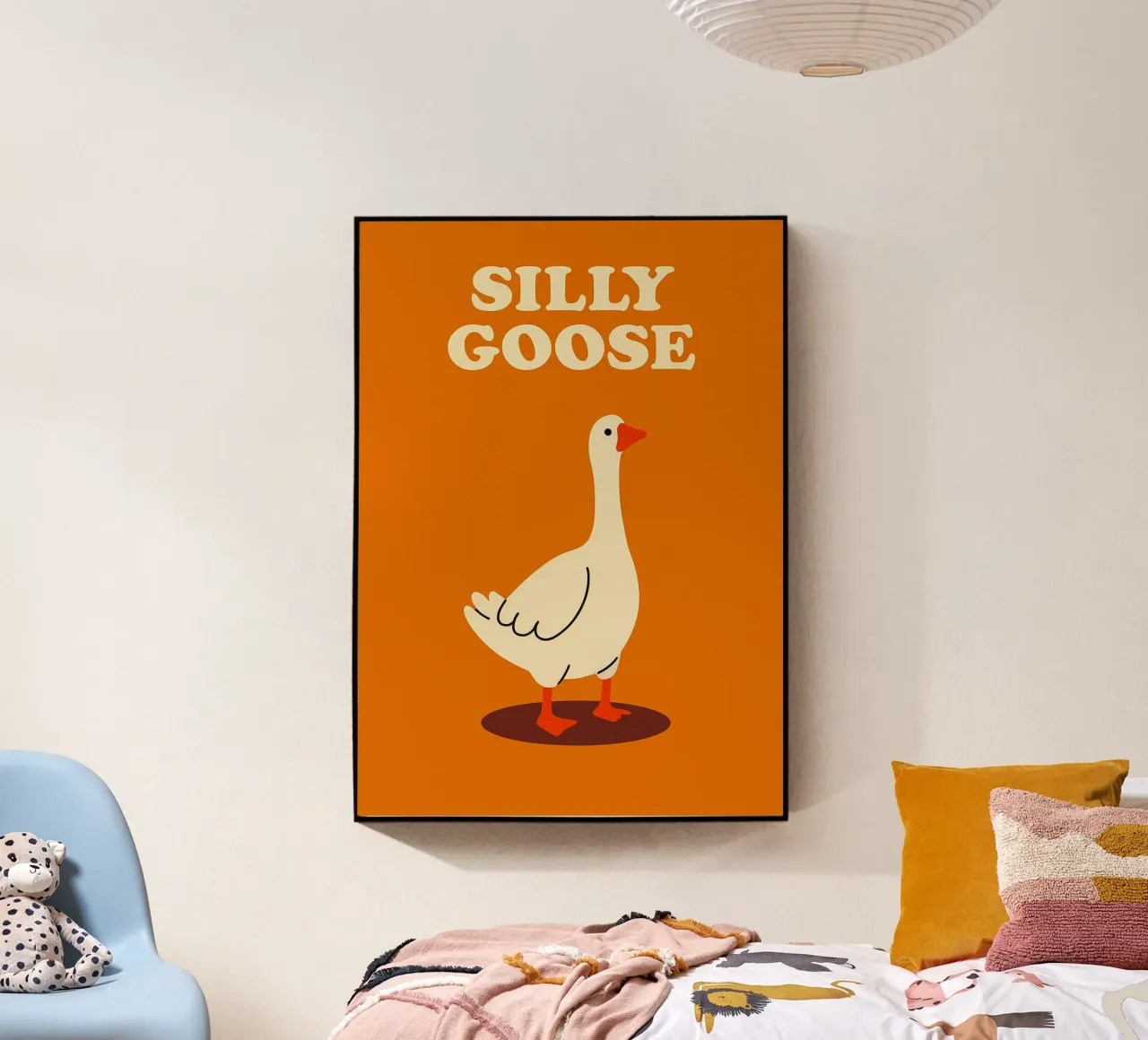 L'oca sciocca plexiglass da the gan gan