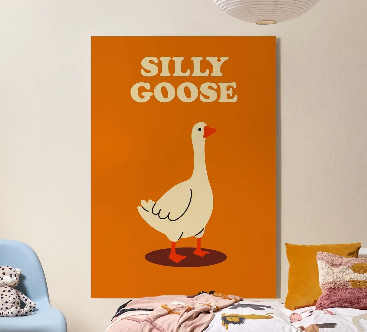 L'oca sciocca plexiglass da the gan gan