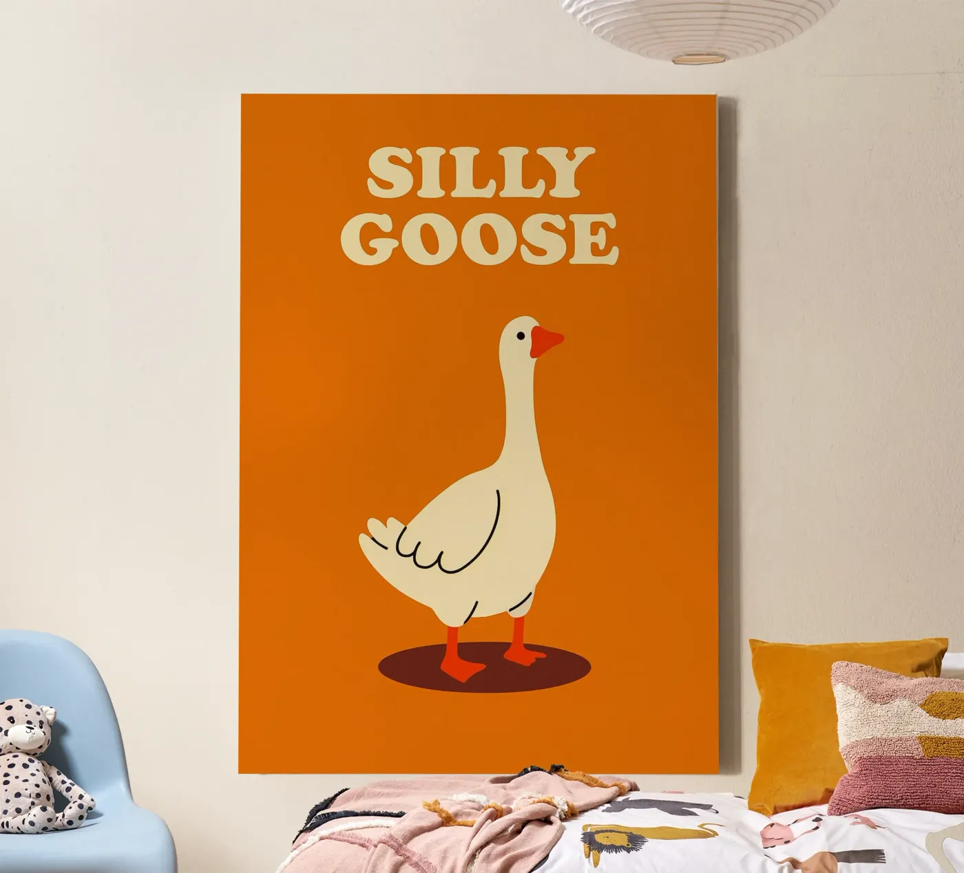 Silly Goose canvas by the gan gan