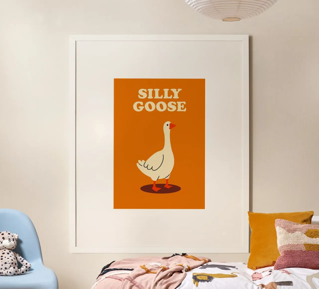 L'oca sciocca poster da the gan gan