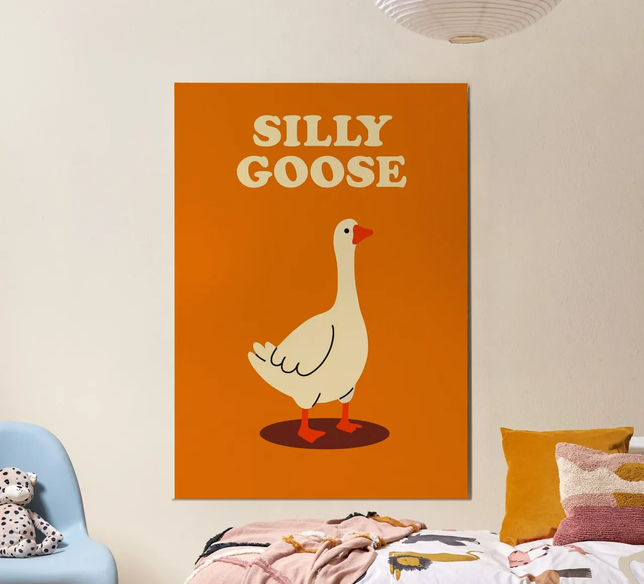 L'oca sciocca poster da the gan gan