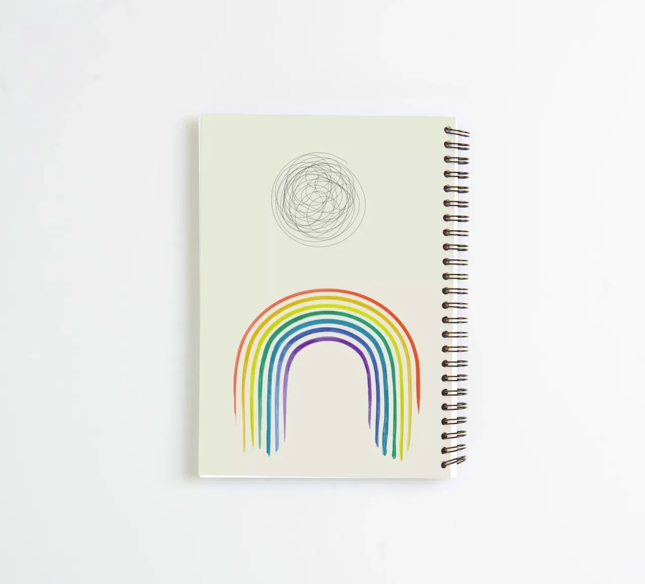Moon On A Bright Day carnet à spirale de Pure