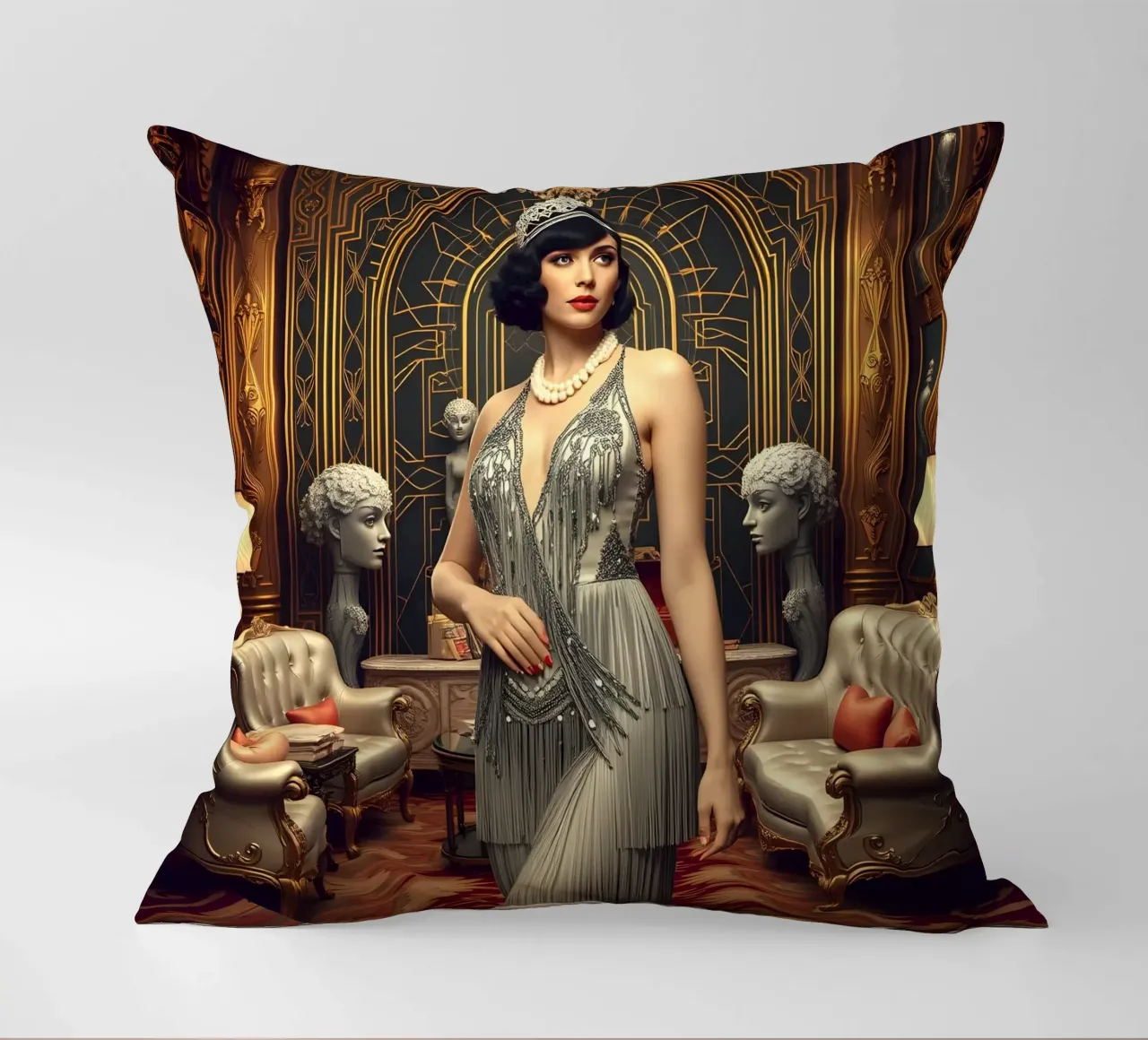 La Flapper cuscino da Anita's Dream