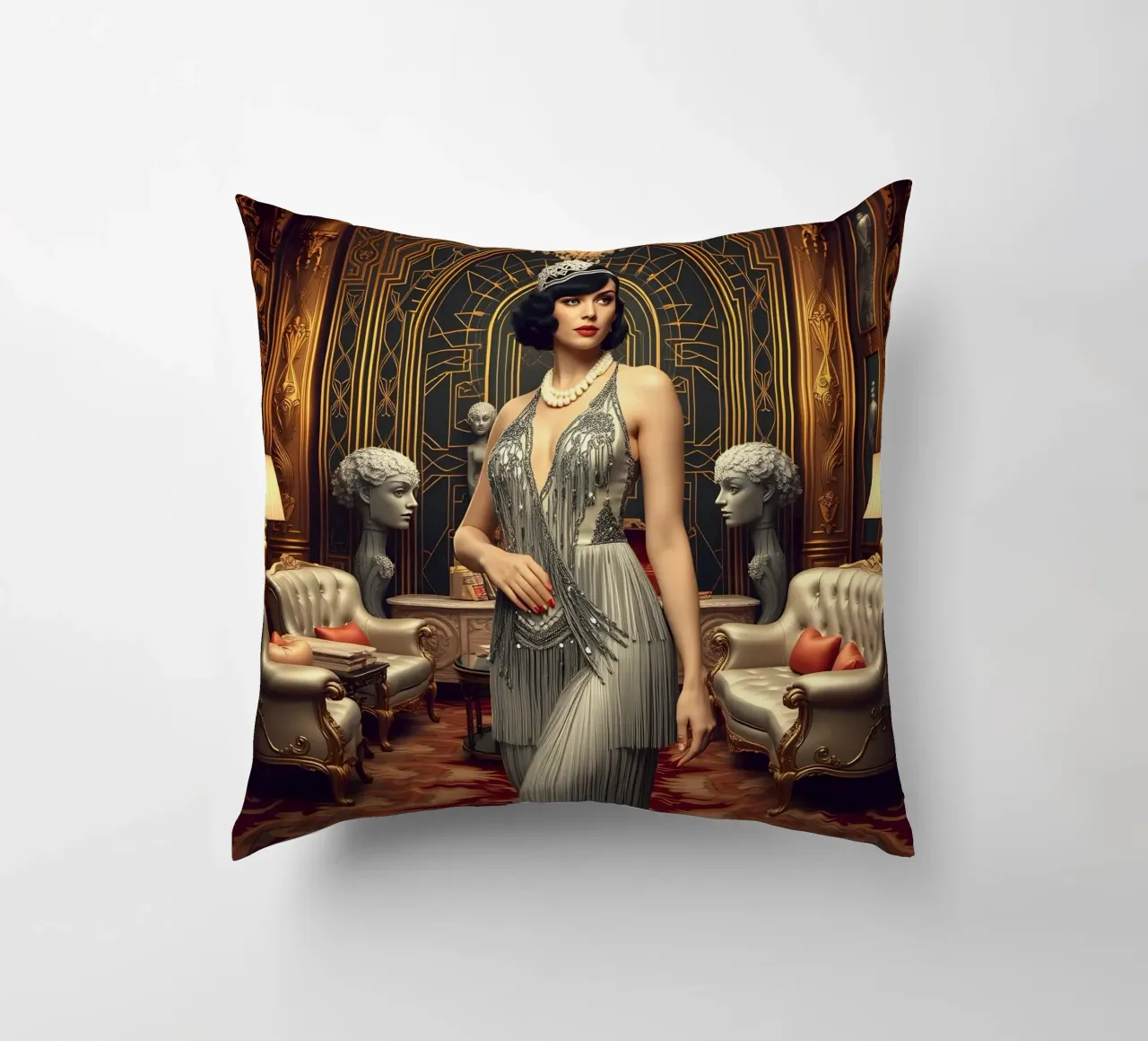 La Flapper cuscino da Anita's Dream