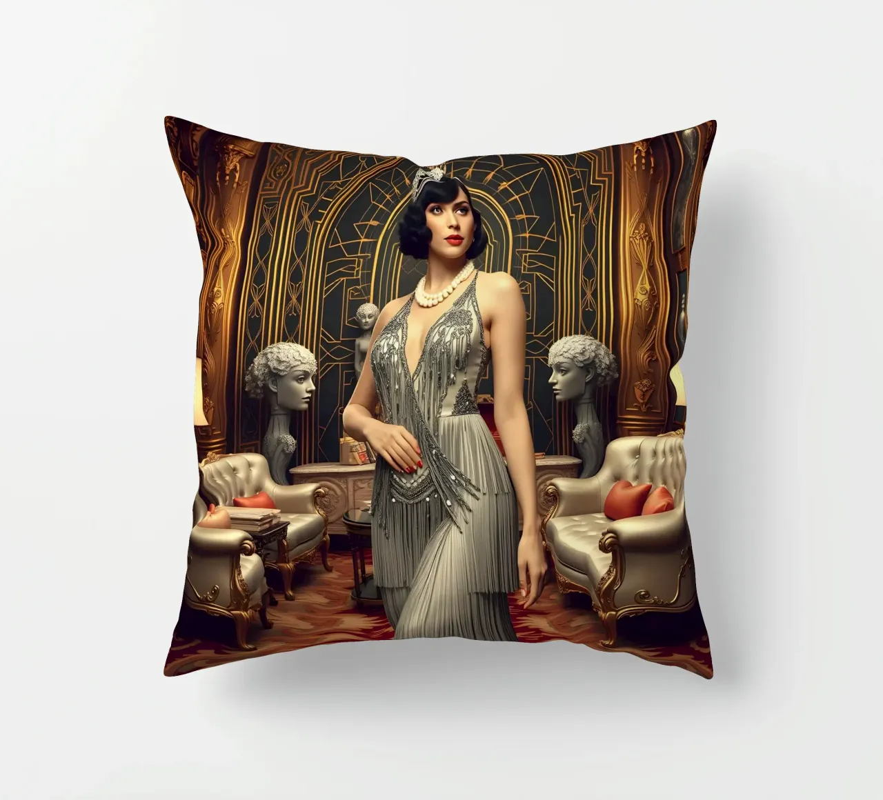 La Flapper cuscino da Anita's Dream