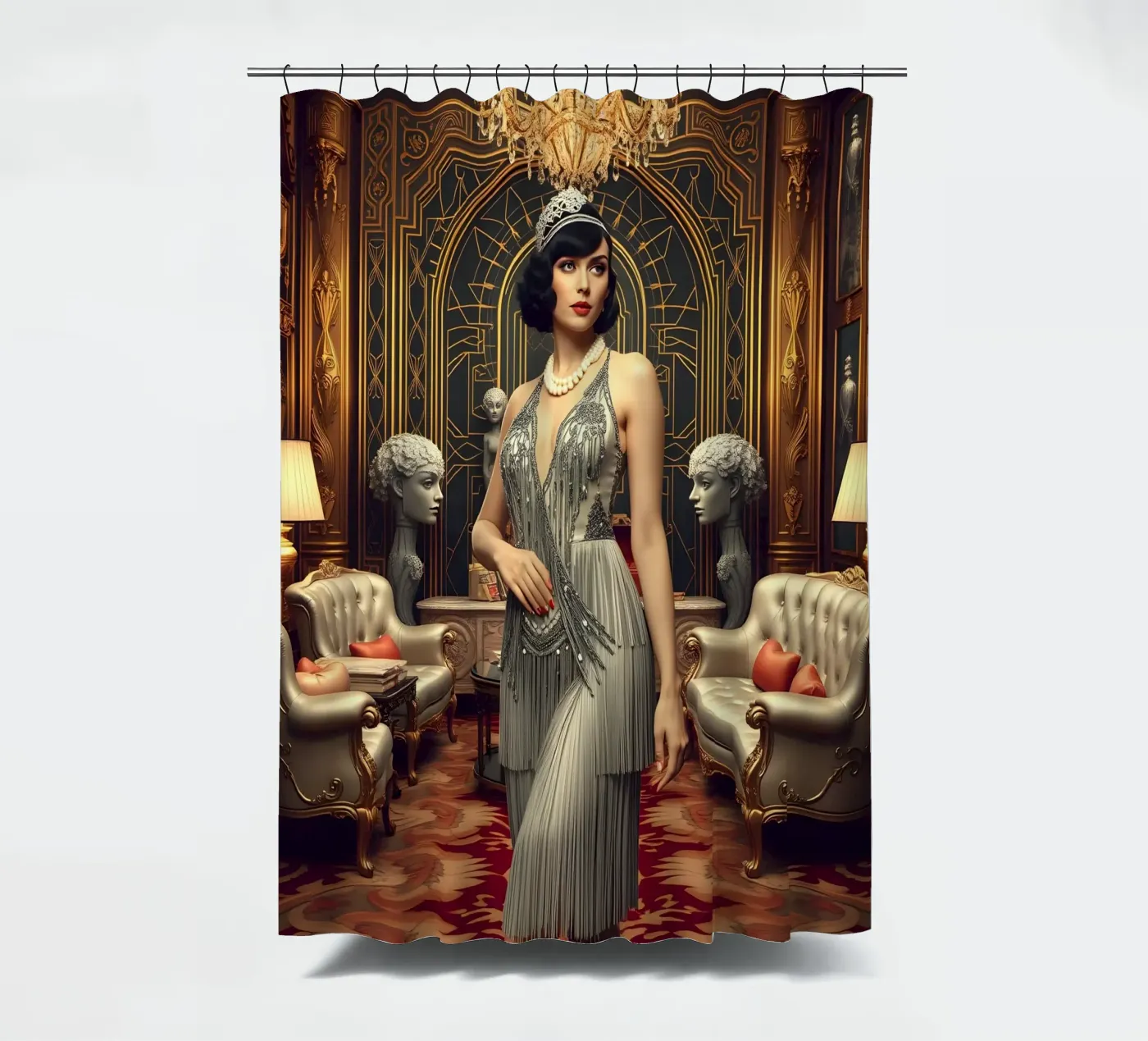 The Flapper Duschvorhang von Anita's Dream