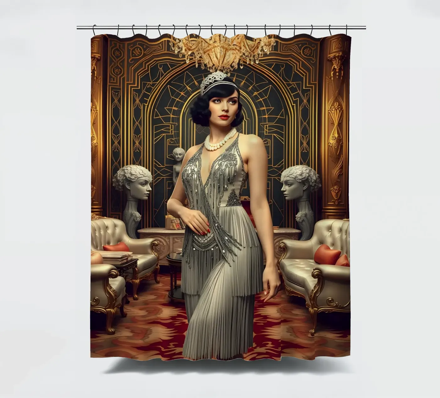 The Flapper Duschvorhang von Anita's Dream