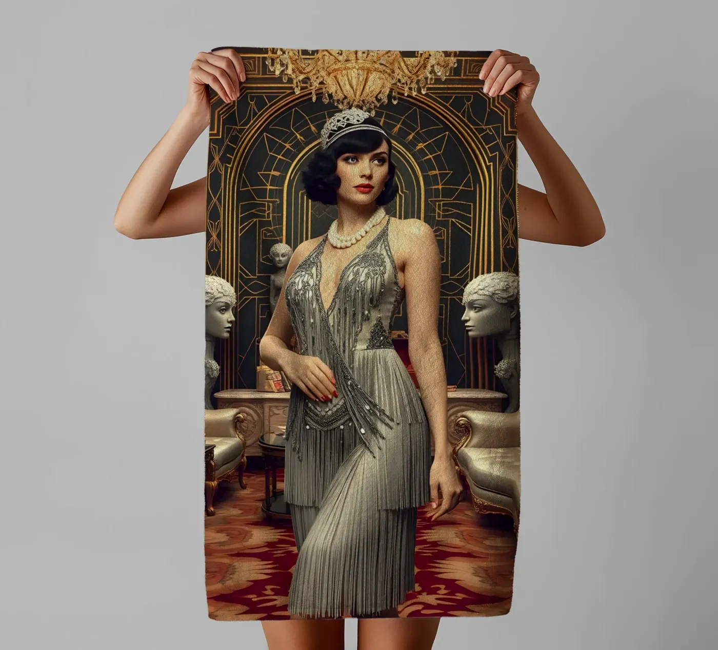 The Flapper Handtuch von Anita's Dream