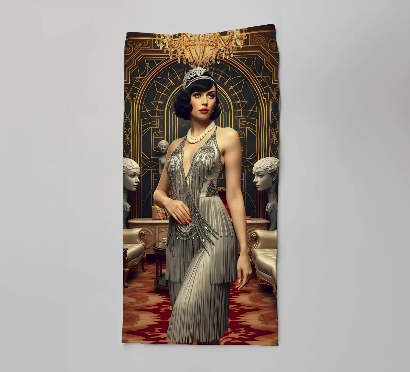 The Flapper Handtuch von Anita's Dream