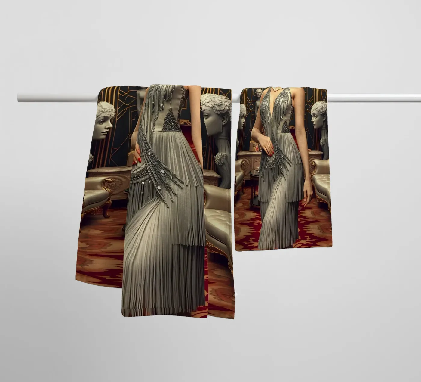 The Flapper Handtuch von Anita's Dream