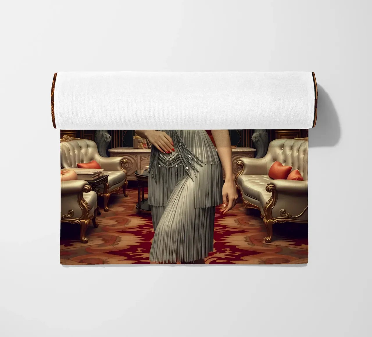 De klepper strandhanddoek van Anita's Dream