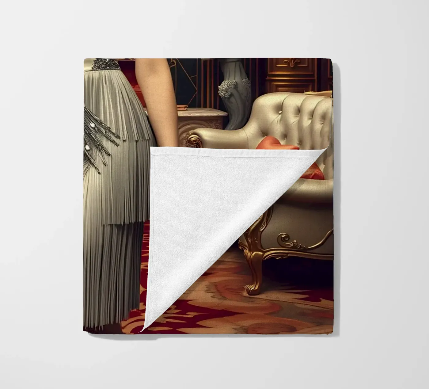 The Flapper beach towel by Anita's Dream