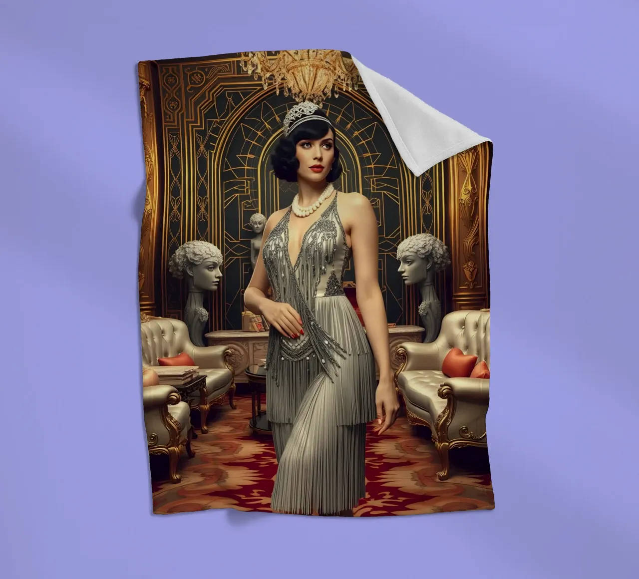 Der Flapper Fleecedecke von Anita's Dream