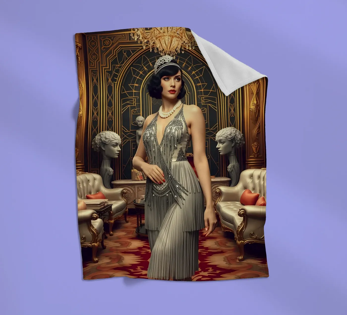 The Flapper Fleecedecke von Anita's Dream