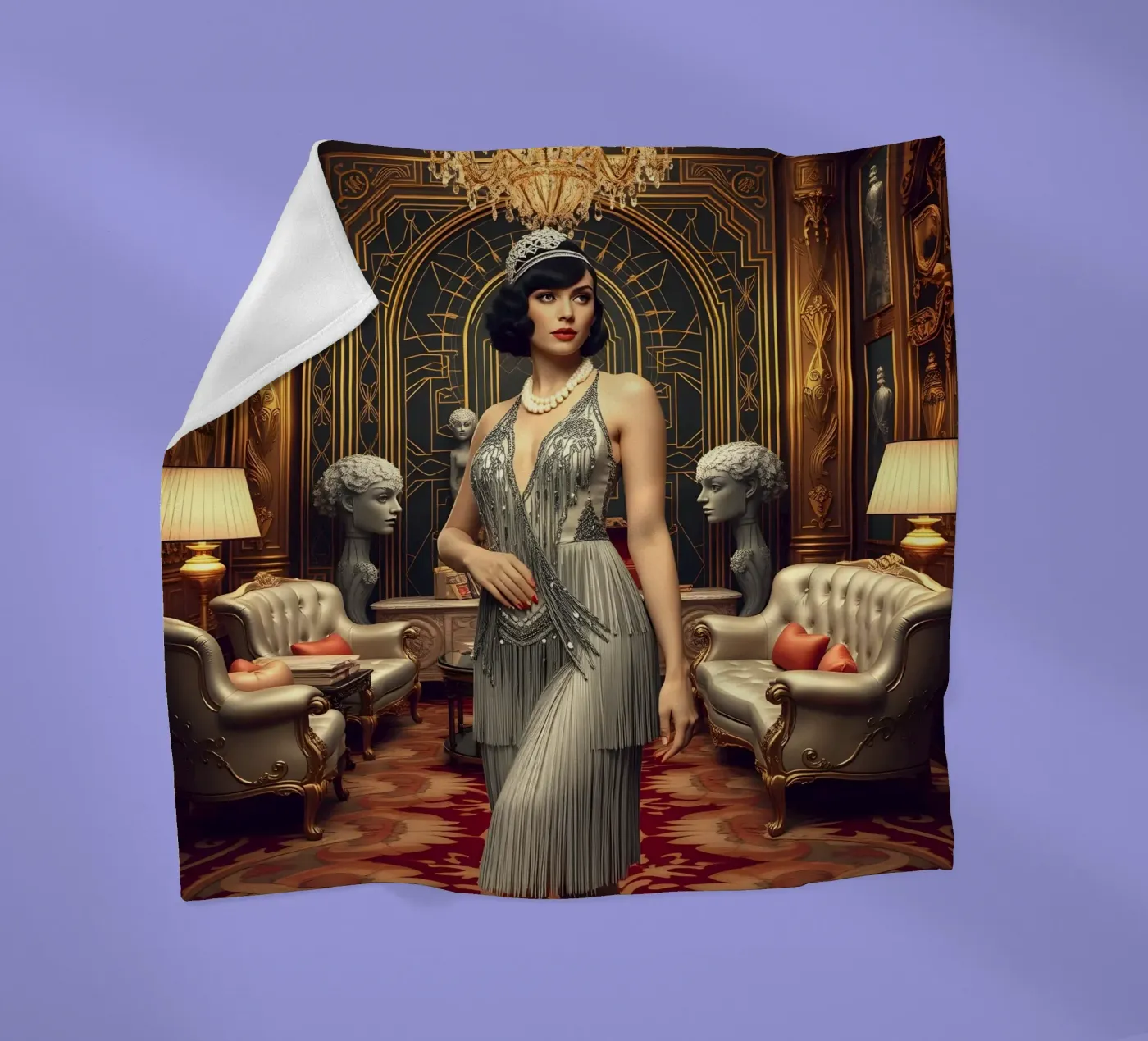 The Flapper Fleecedecke von Anita's Dream