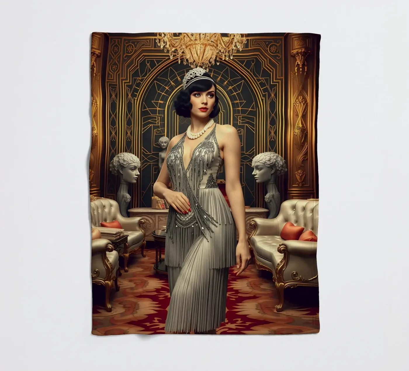 The Flapper Fleecedecke von Anita's Dream