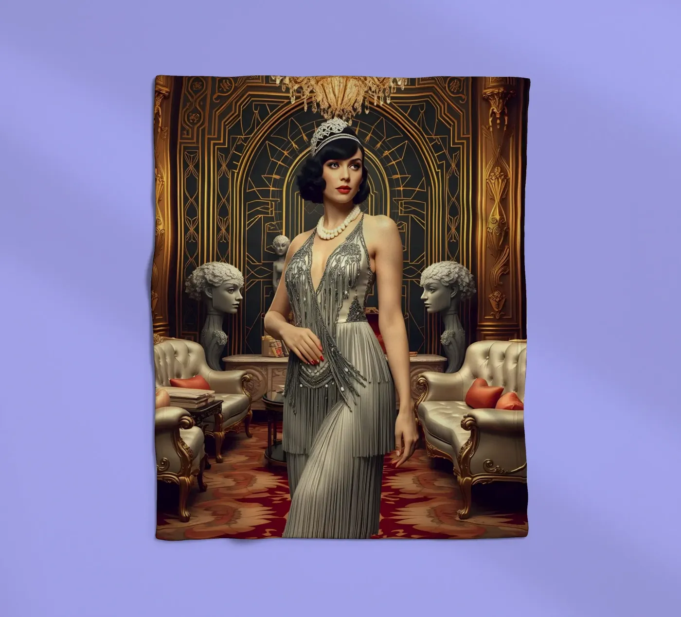 The Flapper Fleecedecke von Anita's Dream