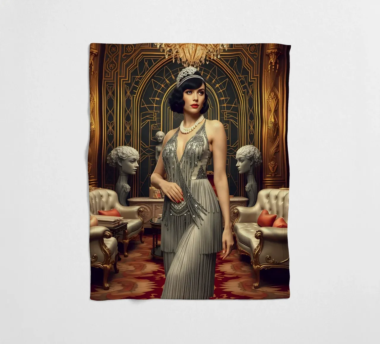 Der Flapper Fleecedecke von Anita's Dream