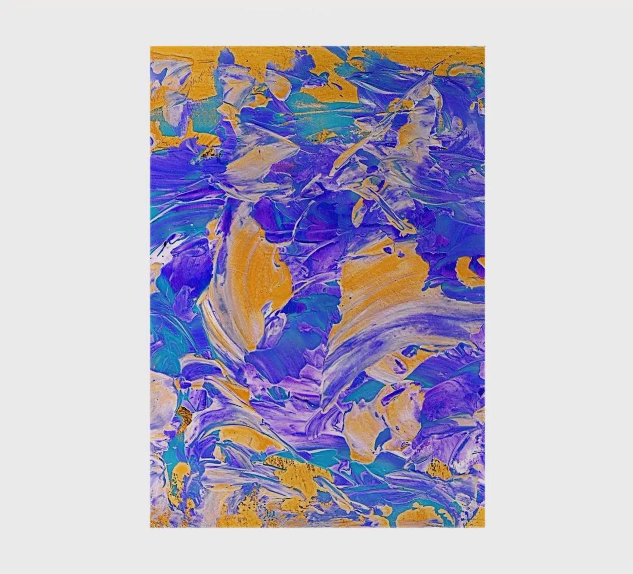 IDEAL GIFT 18. Invers notebook by Thierry Vobmann Abstract painting