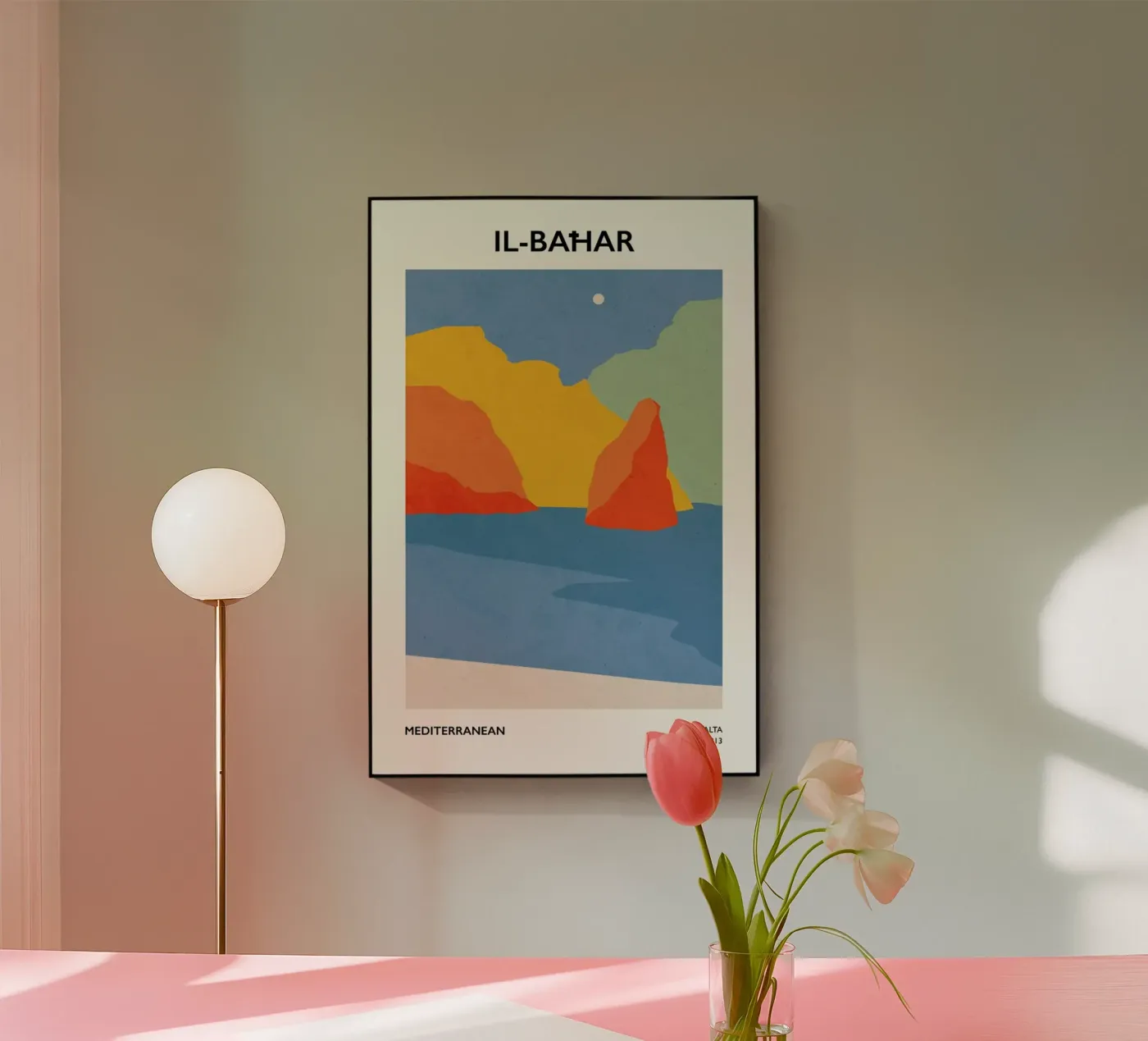 Il-Baħar acrylic glass by Pure