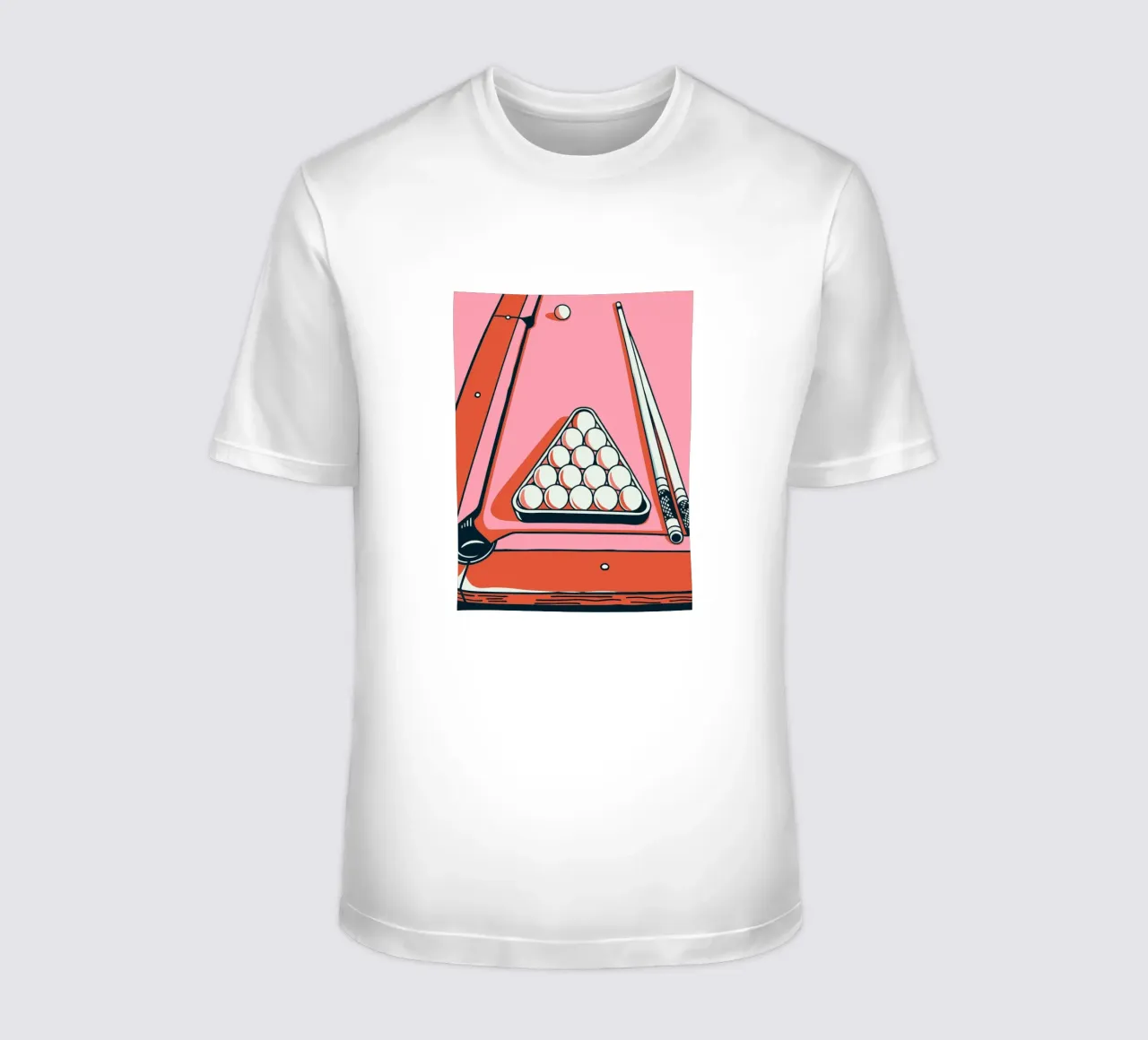 Giocare a biliardo t-shirt da SPORTS ONLY