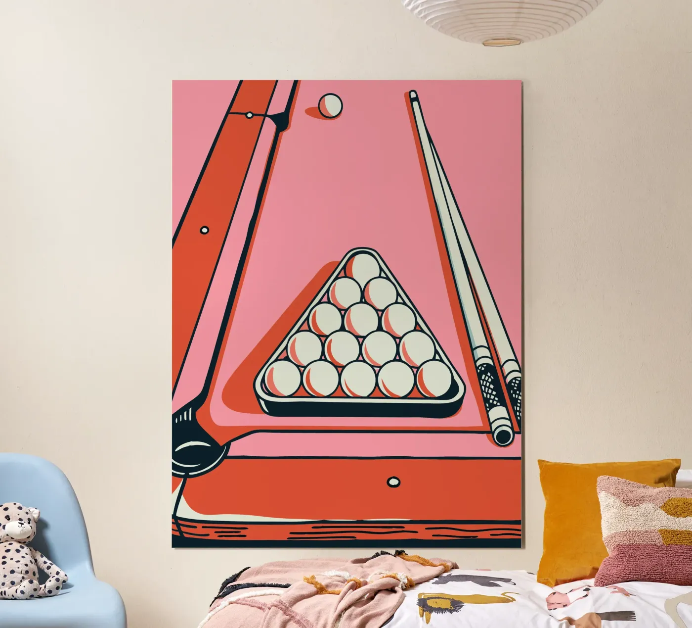 Playing Billiards poster by SPORTS ONLY