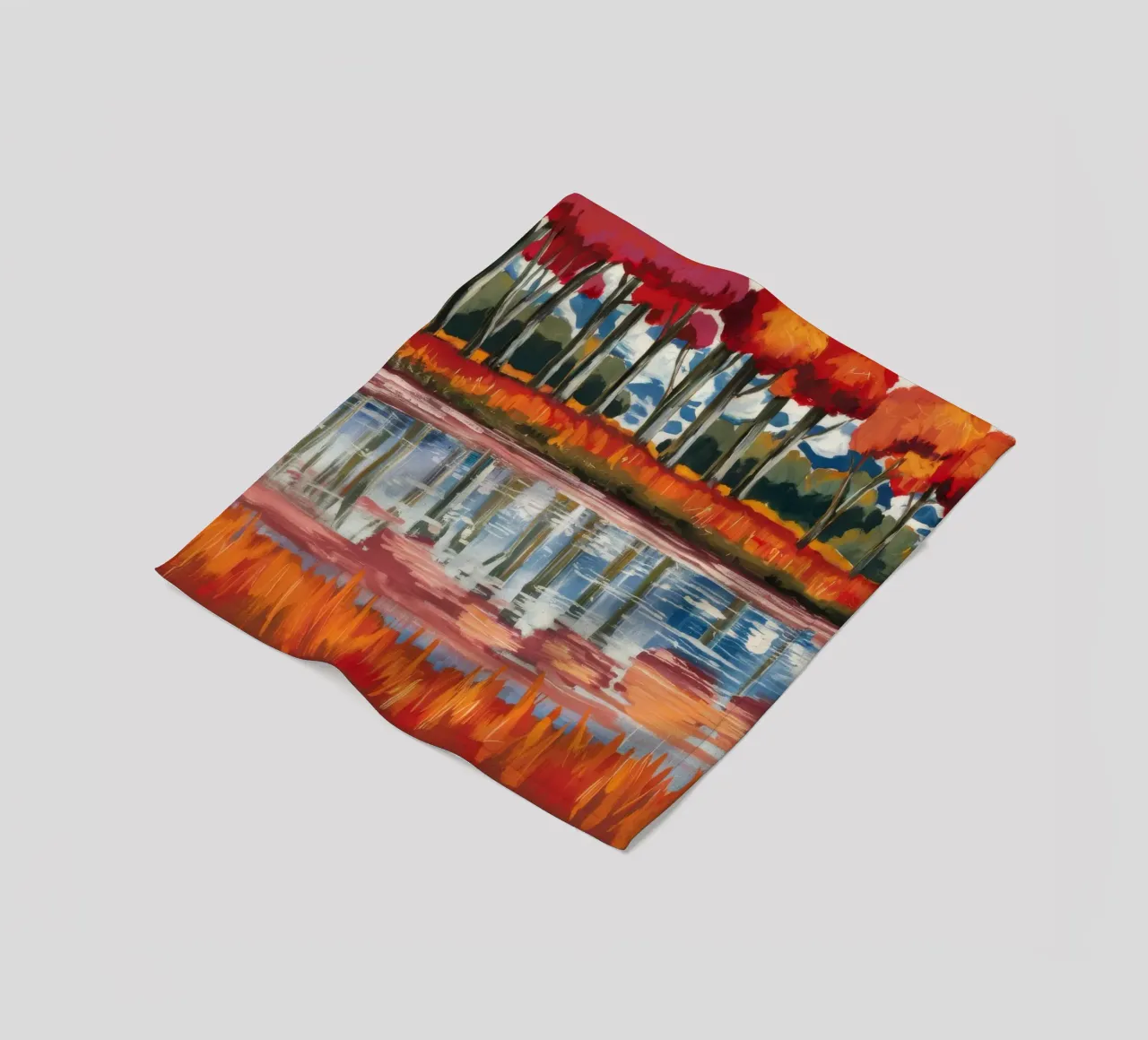 Bagliore del fiume Cremisi coperta in pile da Obisidian Brush