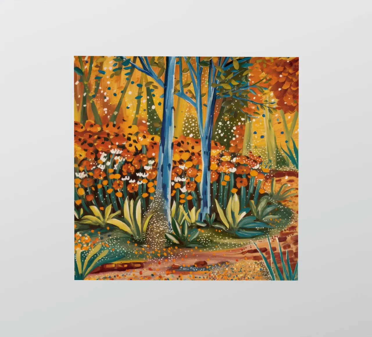 Canzone dei fiori d'arancio adesivo da Obisidian Brush