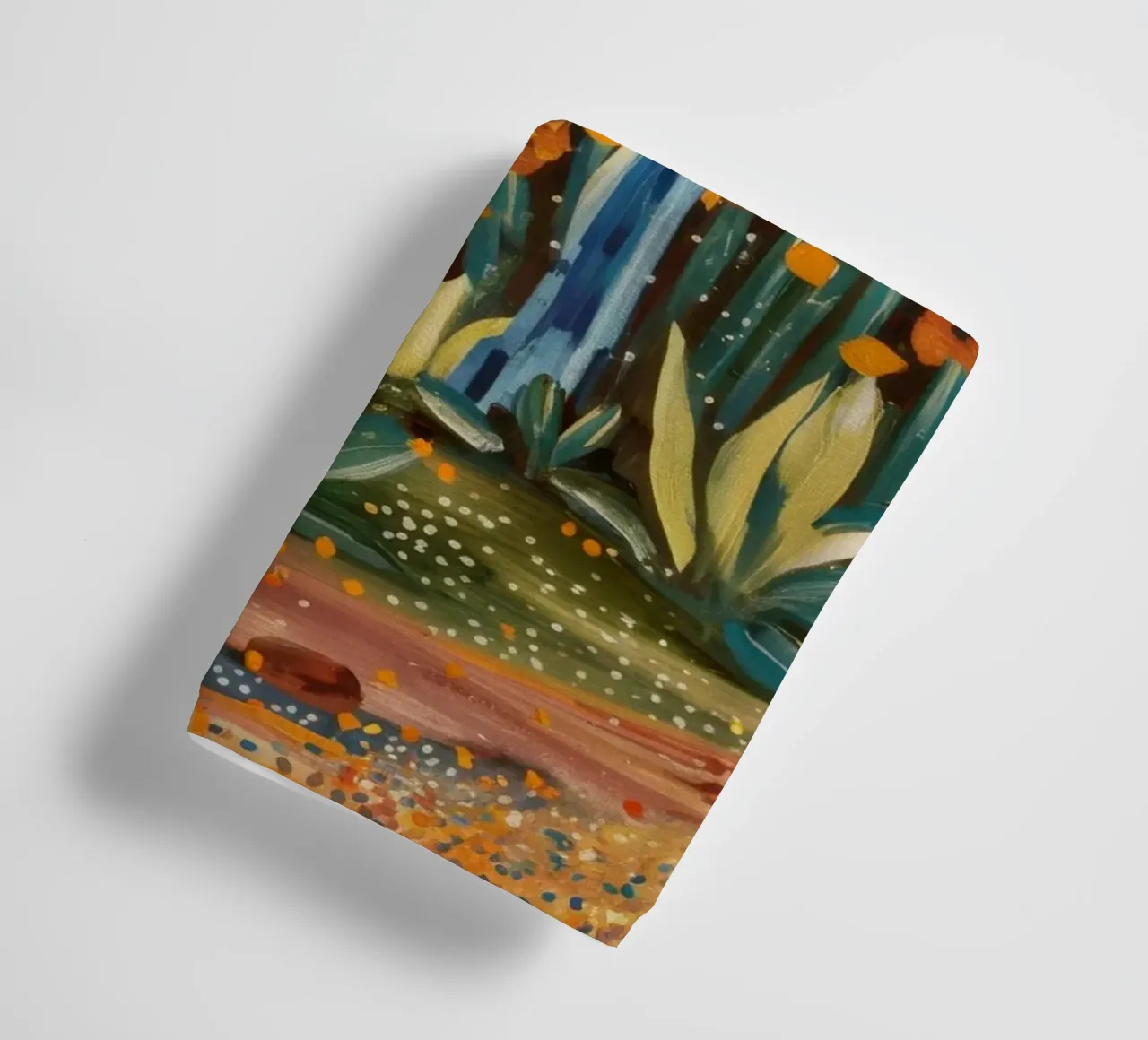 Canzone dei fiori d'arancio asciugamano da bagno da Obisidian Brush