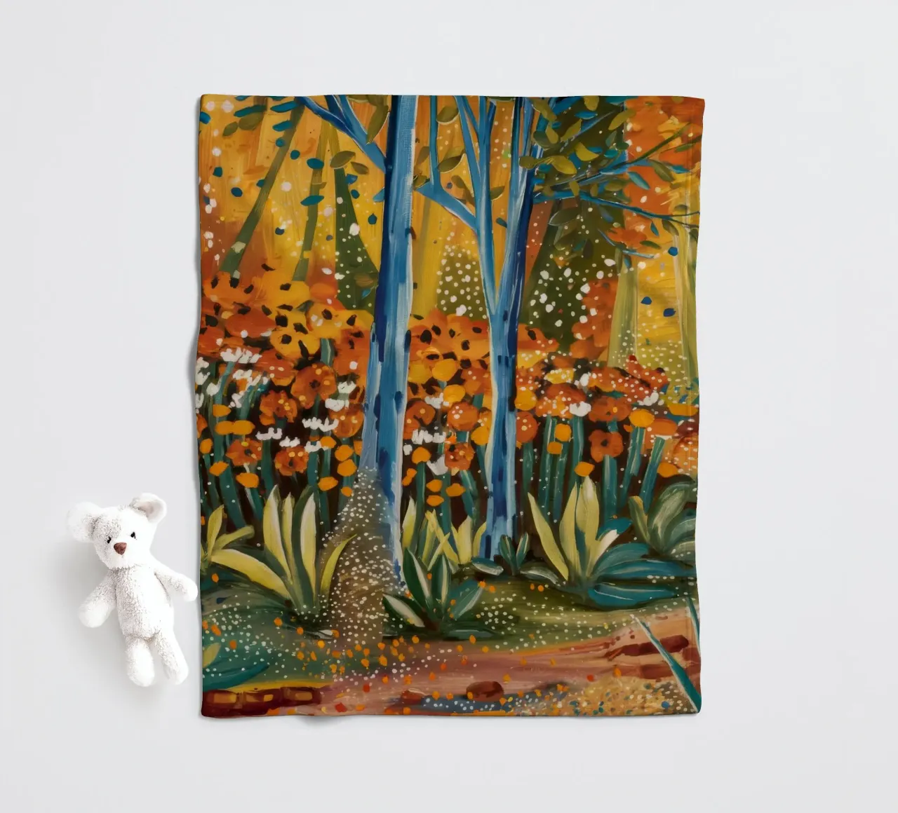 Canzone dei fiori d'arancio coperta in pile da Obisidian Brush