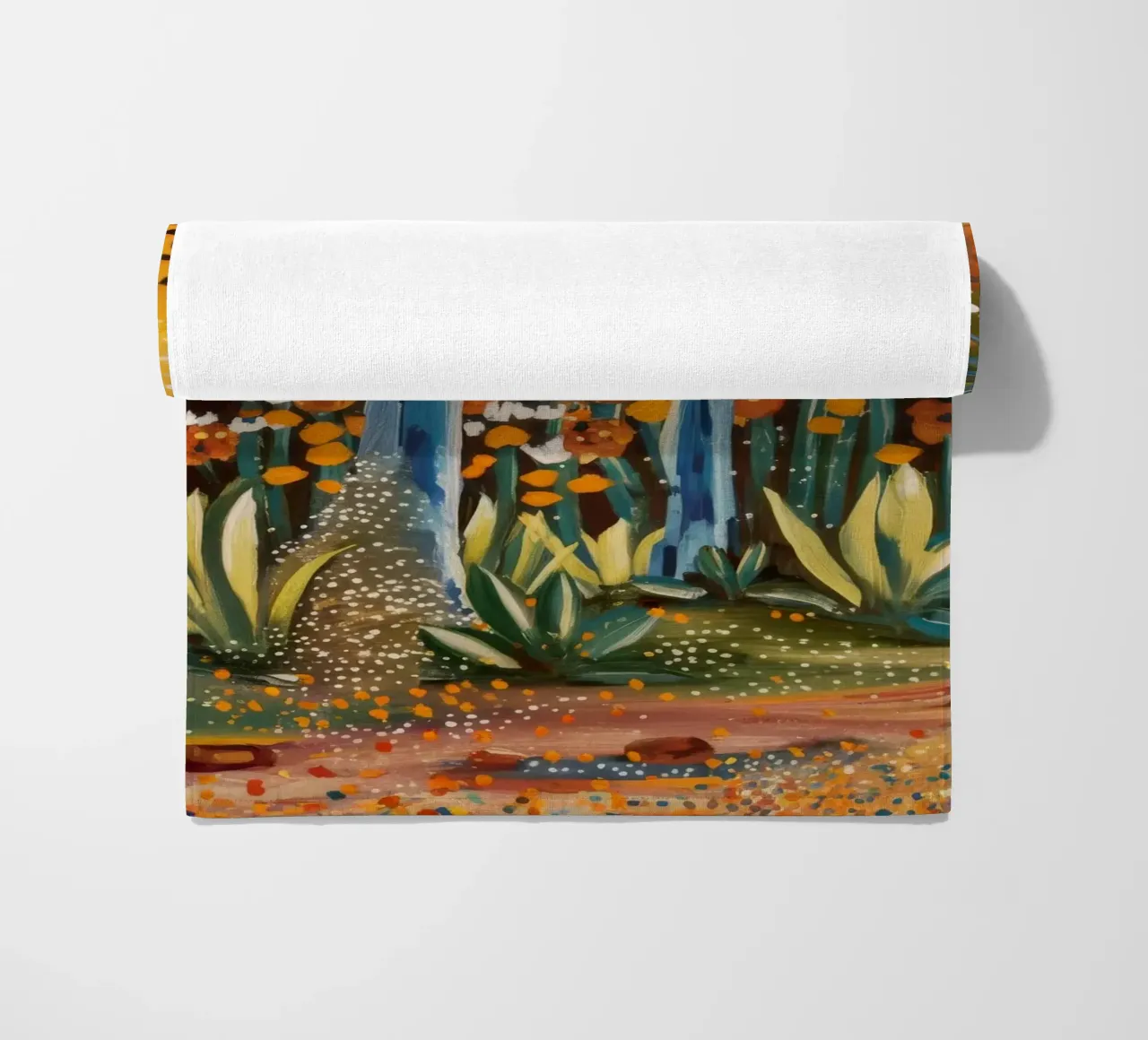 Canzone dei fiori d'arancio telo mare da Obisidian Brush