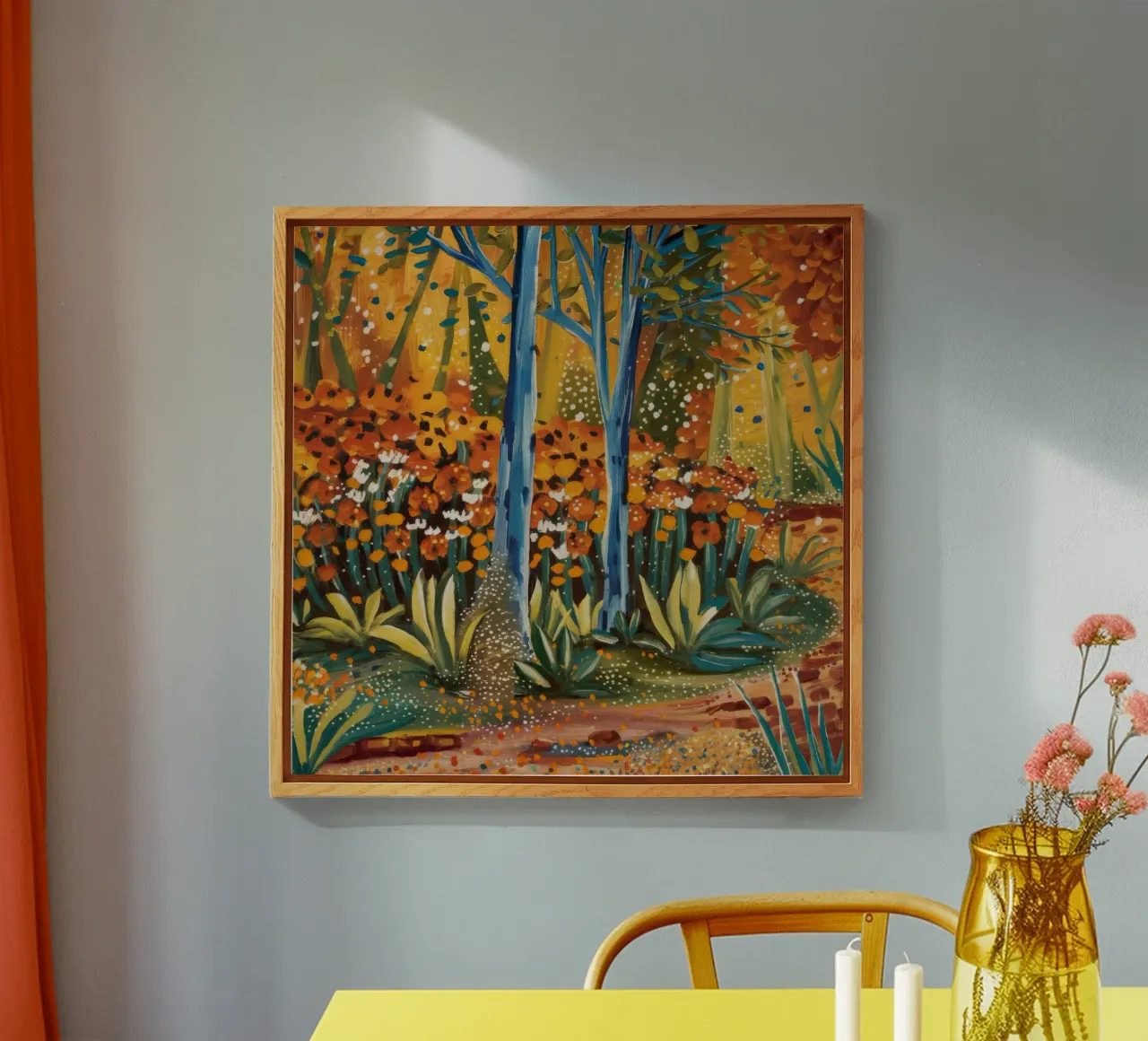 Canzone dei fiori d'arancio plexiglass da Obisidian Brush