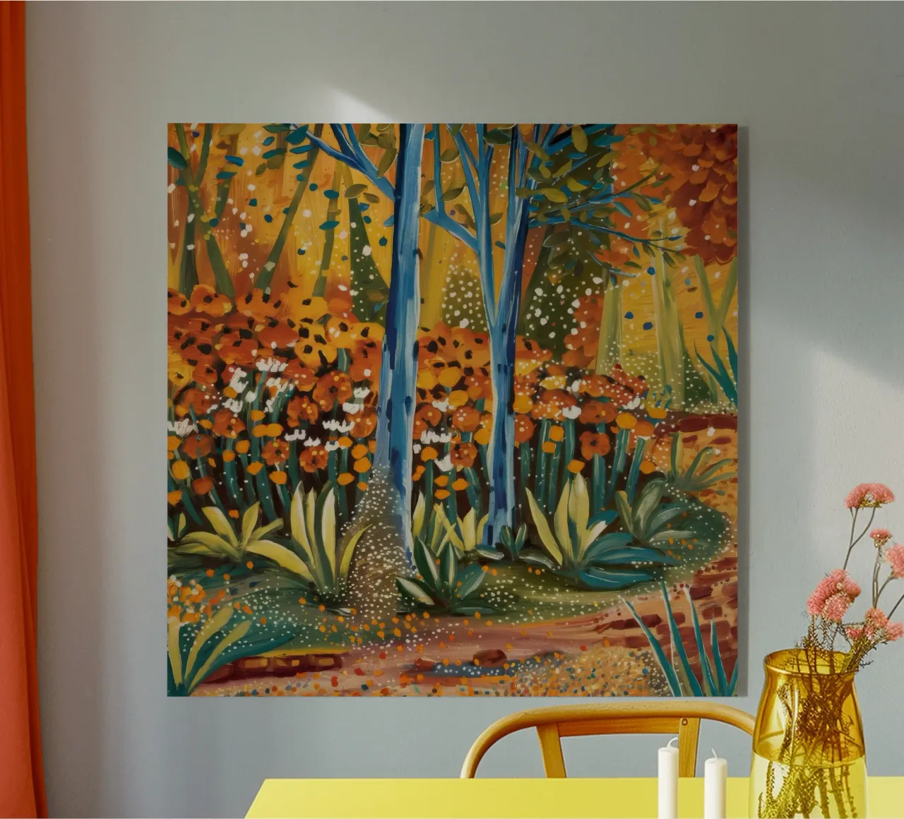Canzone dei fiori d'arancio plexiglass da Obisidian Brush