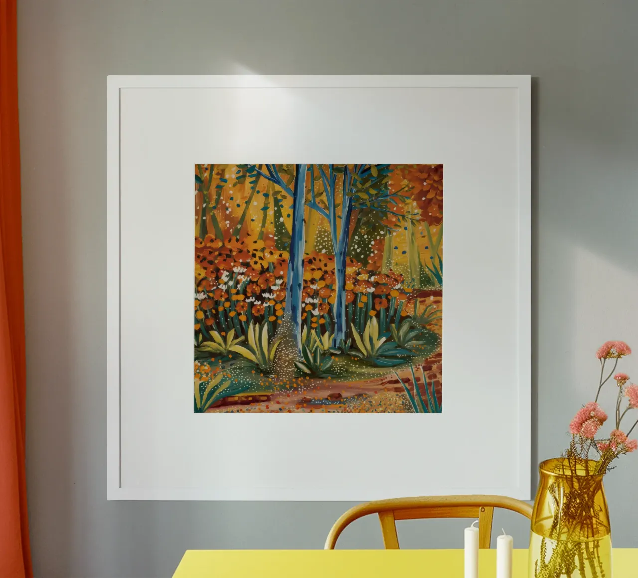 Canzone dei fiori d'arancio carta hahnemühle da Obisidian Brush
