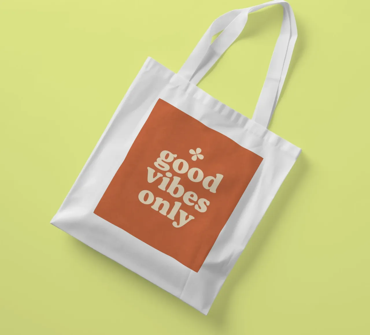 Good Vibes Only borsa in juta da treechild