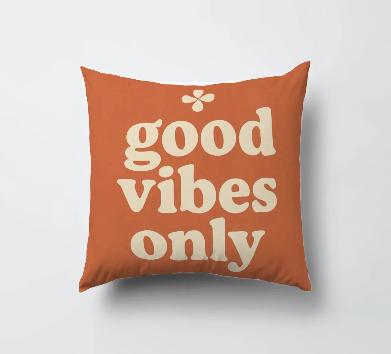 Good Vibes Only Kissen von treechild