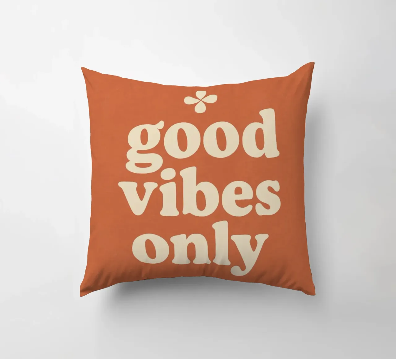 Good Vibes Only Kissen von treechild