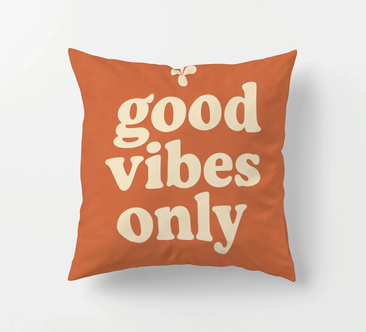 Good Vibes Only Kissen von treechild