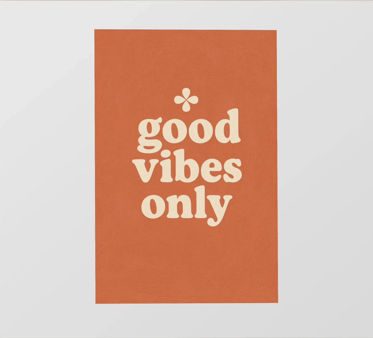 Good Vibes Only pellicola backlit da treechild