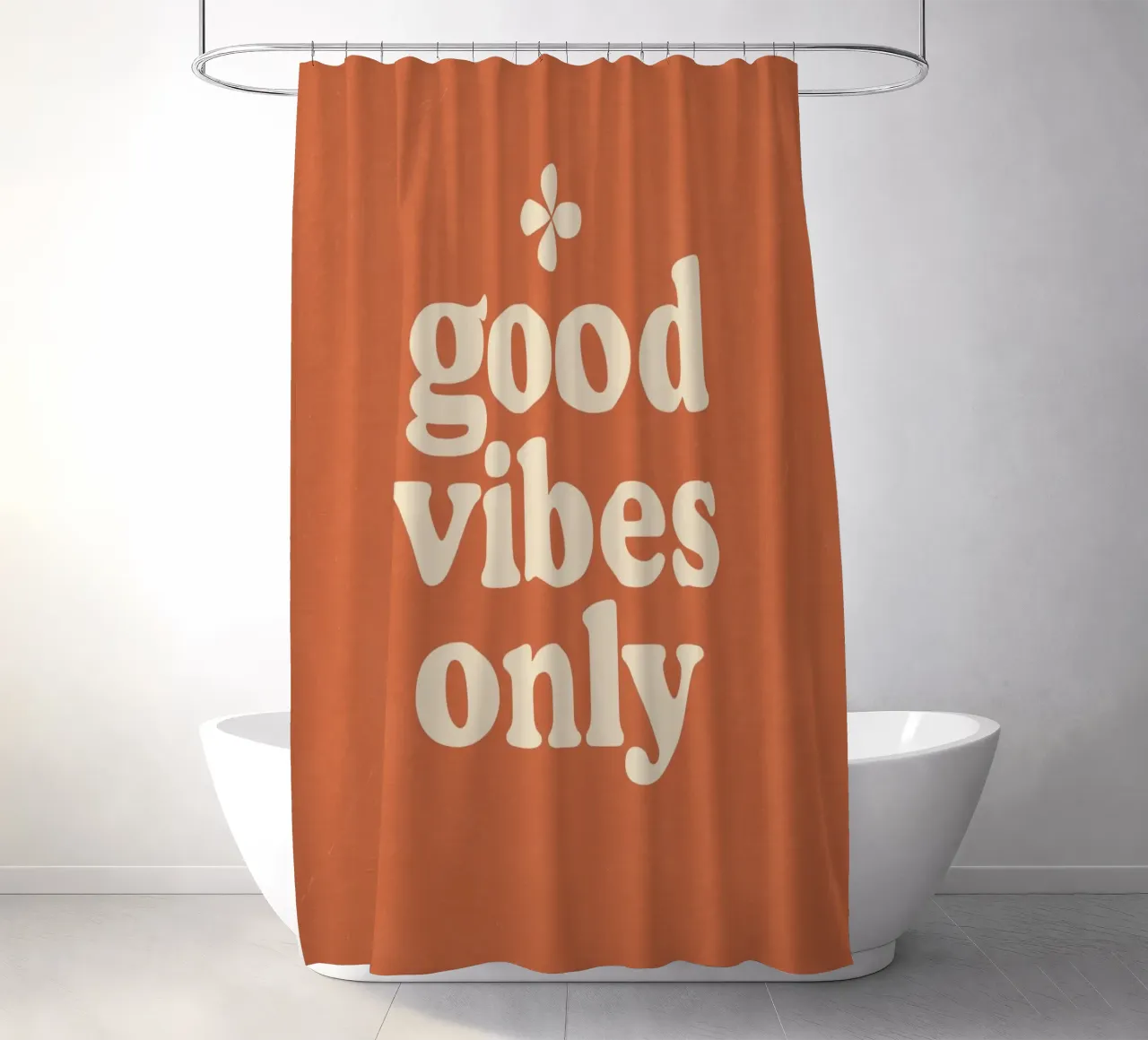 Good Vibes Only tenda da doccia da treechild