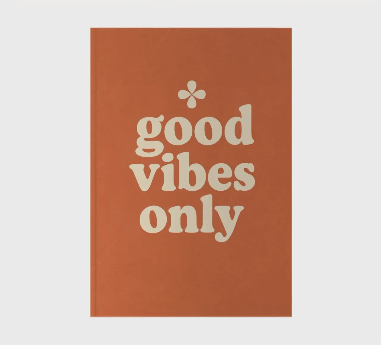 Good Vibes Only carnet de notes de treechild