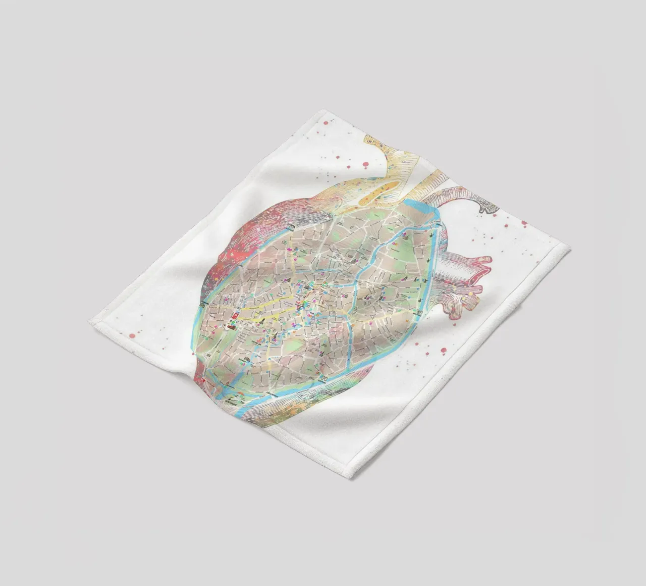 Heart4Bruges coperta in pile da fortrart