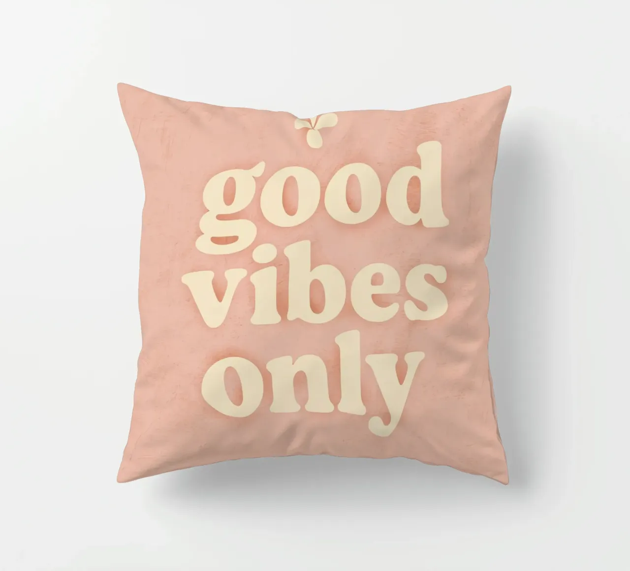 Good Vibes Only (Light) cuscino da treechild