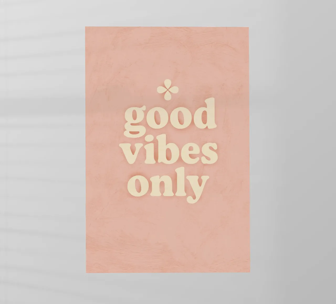 Good Vibes Only (Light) pellicola backlit da treechild