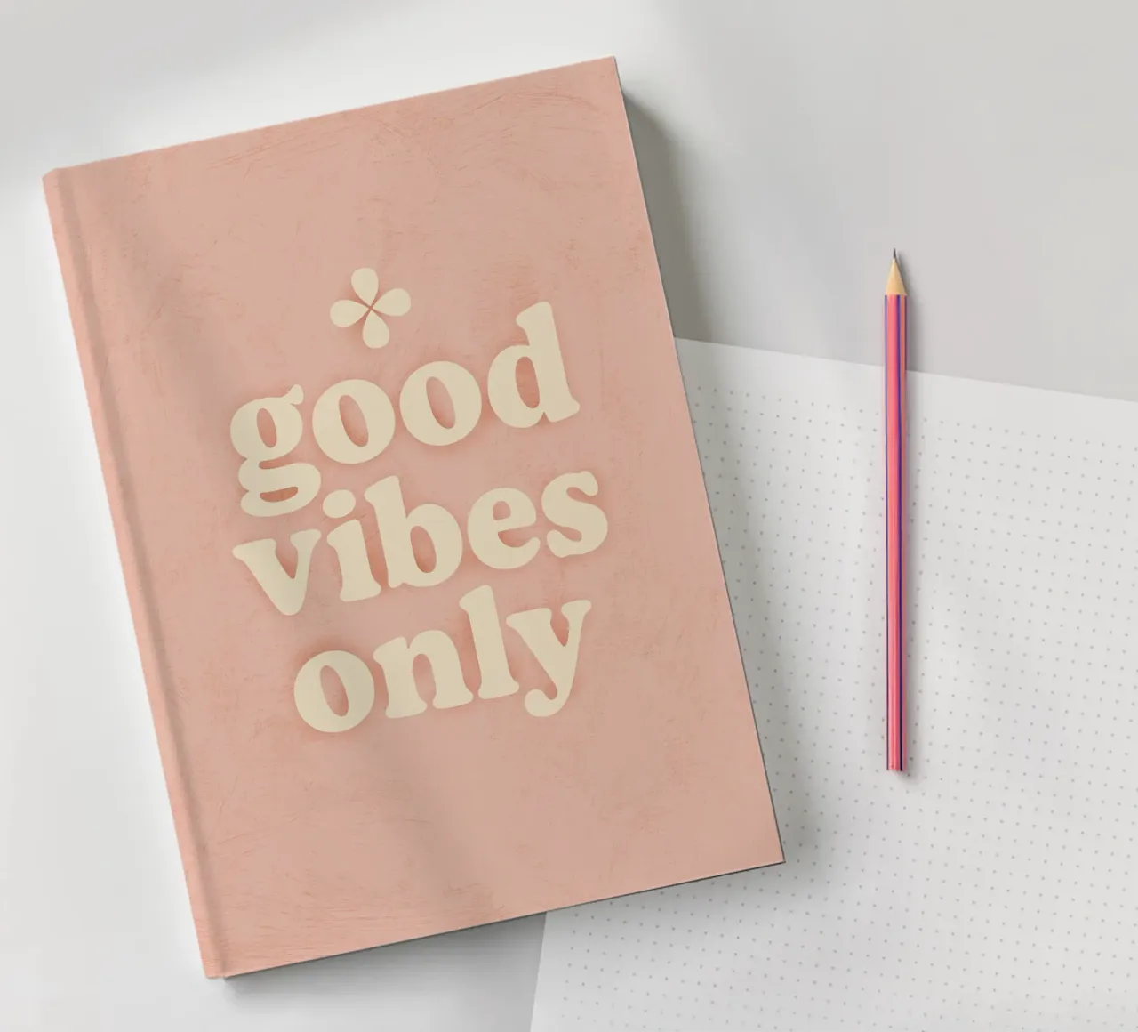 Good Vibes Only (Light) notebook by treechild